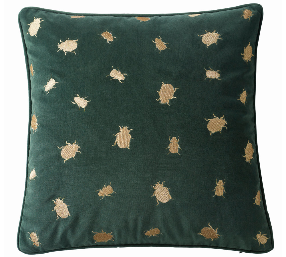 Wedgwood Firefly Emerald Cushion